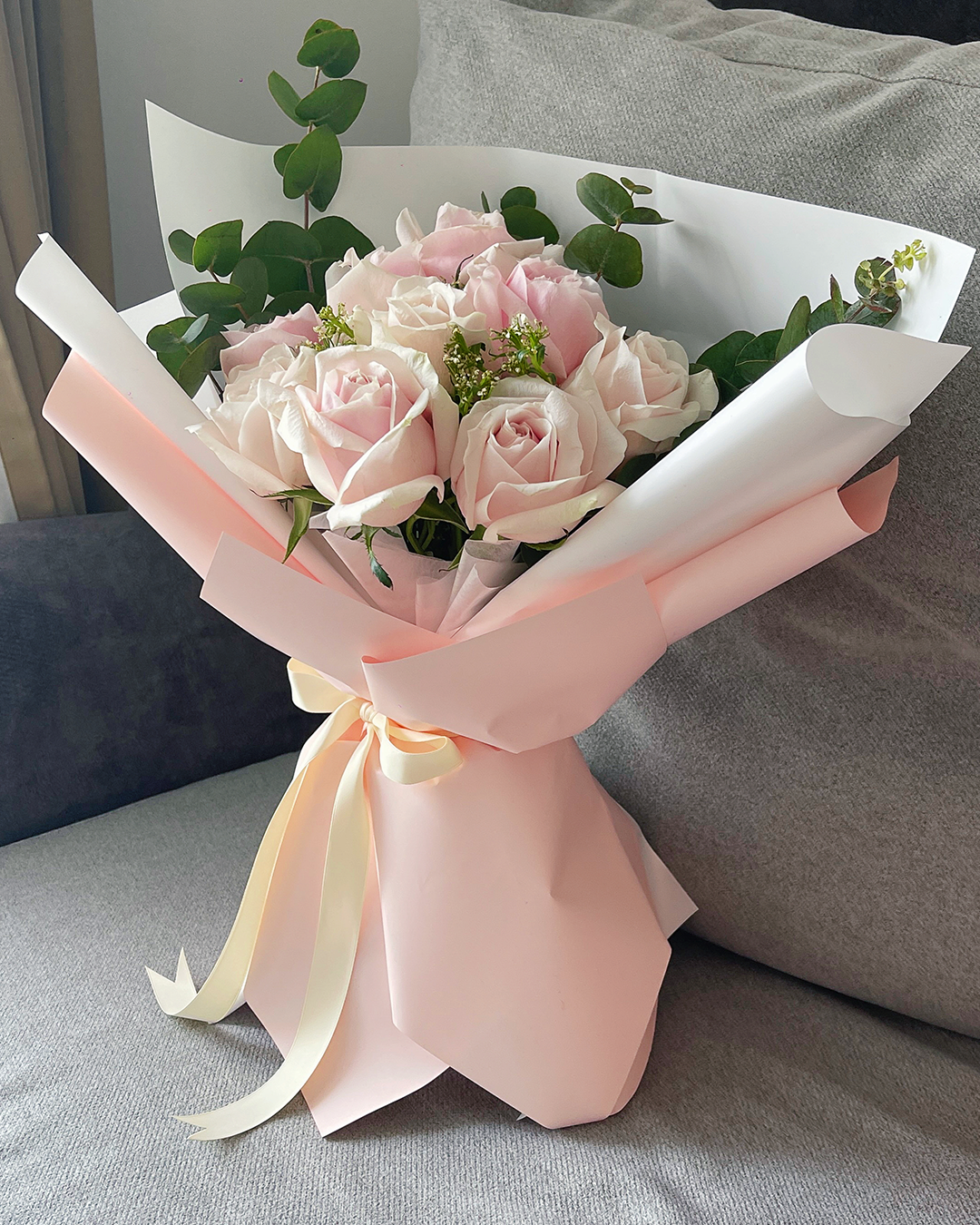 Pink Roses Bouquet